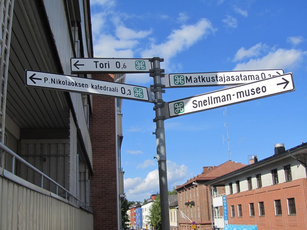 קופיו City Apartment Snellmaninkatu 22 B, Ilmainen Kadunvarsipysaekoeinti מראה חיצוני תמונה
